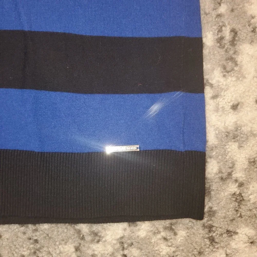 Michael Kors V-Neck Striped Sweater